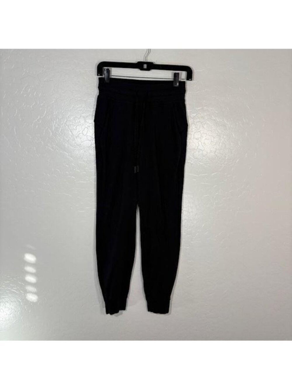 Lululemon Pants Womens 4 Black Jogger High Rise Cuffed Ready to Rulu